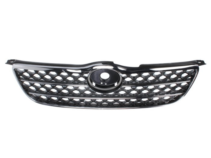 Grila radiator fata limuzina; station wagon, crom/gri TOYOTA COROLLA intre 2002-2004 [2]