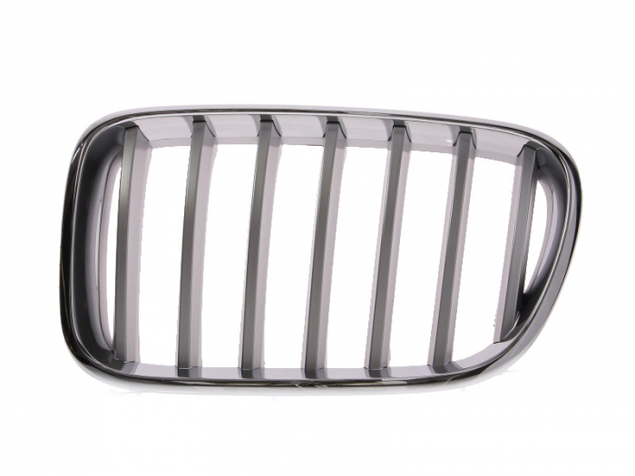 Grila radiator fata stanga titanium BMW X3, X4 intre 2010-2018 [2]