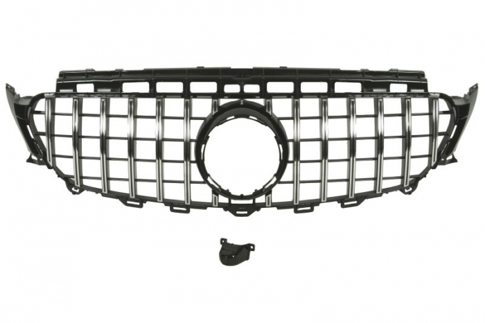 Grila radiator (GT, negru/cromat) potrivit MERCEDES E-KLASA W213 01.16-12.19 [1]