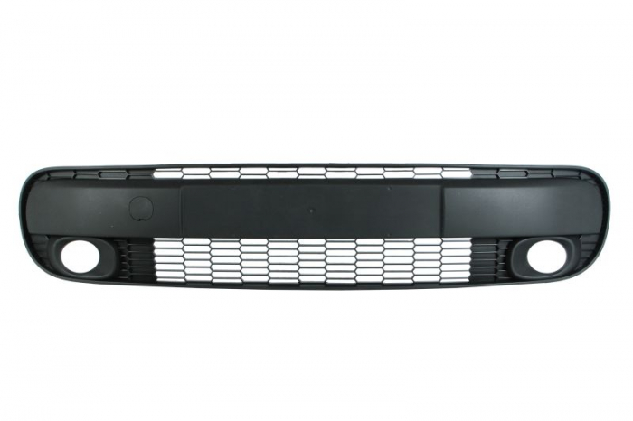 Grila ventilatie, bara protectie Fata (Inferior, cu gauri pentru lampa de ceata, plastic, negru, ) potrivit FIAT 500L 09.12- 09.12- [1]