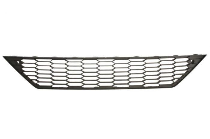 Grila ventilatie, bara protectie Fata (Mijloc, FR, negru) potrivit SEAT LEON, LEON SC, LEON ST, LEON ST/KOMBI 09.12-08.20 01.17- [1]