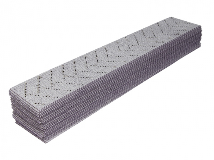 Hartie abraziva, foaie 70 x 396mm, 50buc, gradatie P120, violet [1]