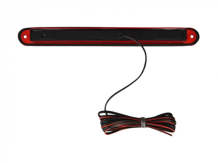HELLA LEDStop suplimentar frana lumini in the bumper 24V - rosu lampshade BUS [2]