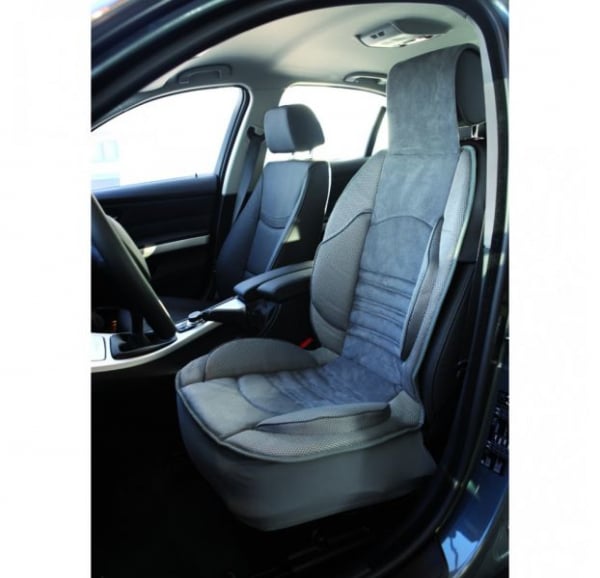 Husa scaun auto confort ridicat (poliester, compatibila cu airbag, tetiera integrata, burete cu memorie, 112x51) [2]