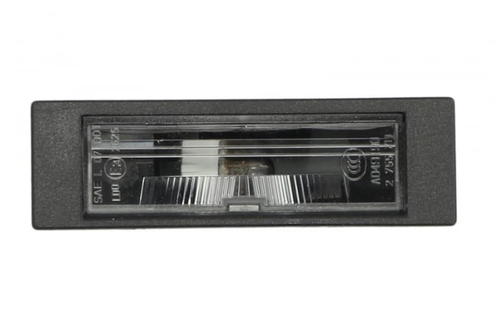 Iluminare numar inmatriculare (W5W) potrivit BMW 1 E81, E87, 1 E82, E88, 1 E87, 6 E63, E64, Z4 E85, E86; MINI MINI CLUBMAN R55, ONE / COOPER R56, R57, R58, R59, ONE / COOPER R56, R57, R58, R59 LCI 02. [1]