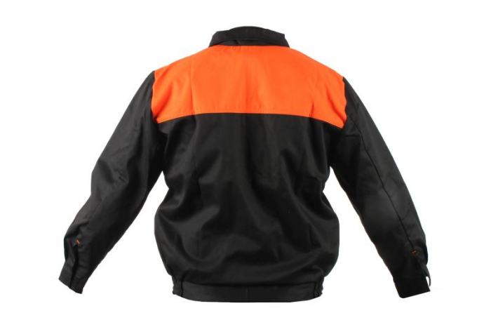 Imbracaminte protectie si lucru (Bluza), marime: M, gramaj: 280g/m², culoare: negru/portocaliu [2]