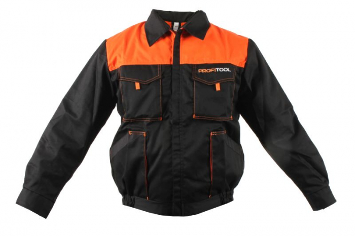 Imbracaminte protectie si lucru (Bluza), marime: XXL, gramaj: 280g/m², culoare: negru/portocaliu [1]
