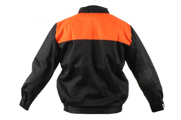 Imbracaminte protectie si lucru (Bluza), marime: XXL, gramaj: 280g/m², culoare: negru/portocaliu [2]
