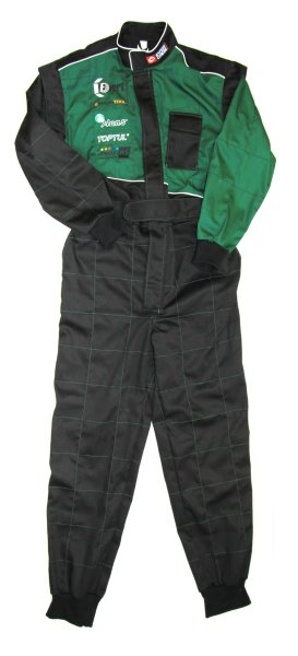 Imbracaminte protectie si lucru (combinezoane), o bucata, marime: XXL, culoare: negru/verde [1]