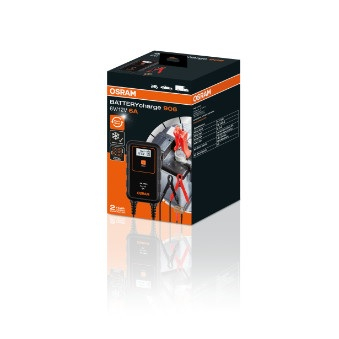 Incarcator baterii, voltaj incarcare: 6/12 V OSRAM, curent schimbat: 6A, alimentare electrica: 230V, tip baterie: AGM/Li-Ion/VRLA, cu iluminarea zonei din spatele mașinii [3]