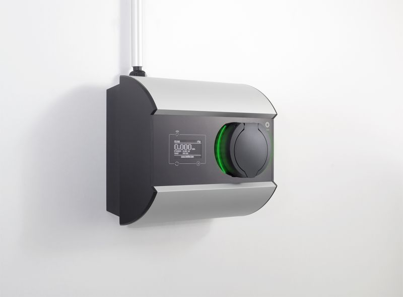 Incarcator perete Enelion Wallbox RCMB, numar faze: 3, 22kW, colour: argintiu, tip priza 2 Enelion Wallbox 22kW RCMB argintiu [3]