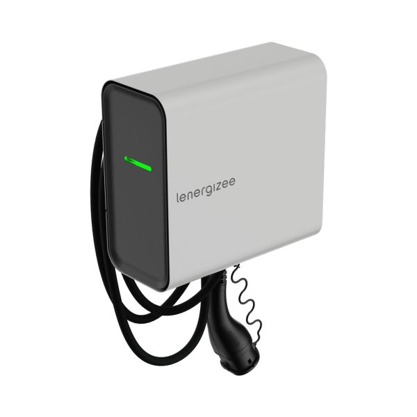 Incarcator perete Lenergizee Home Basic, numar faze: 3, 22kW, colour: gri, cablu [1]