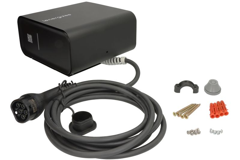 Incarcator perete Lenergizee Home Basic, numar faze: 3, 22kW, culoare: negru, cablu [1]