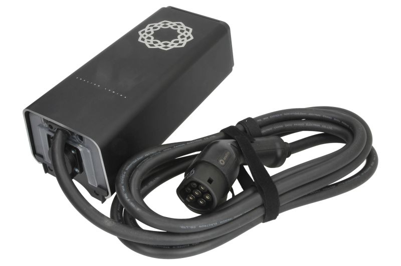 Incarcator perete Lumina, numar faze: 3, 22kW, culoare: negru, cablu tip 2 (cerinte Enelion Backplate) Enelion Lumina Head cablu negru [1]