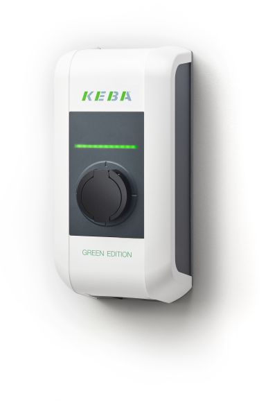 Incarcator perete P30 a-serie Green Edition 121 953, numar faze: 3, 22kW, colour: gri/alb, tip priza 2 (nicio posibilitate de testare UDT) a-serie EN Type2 3p Socket 22kW - GREEN [4]