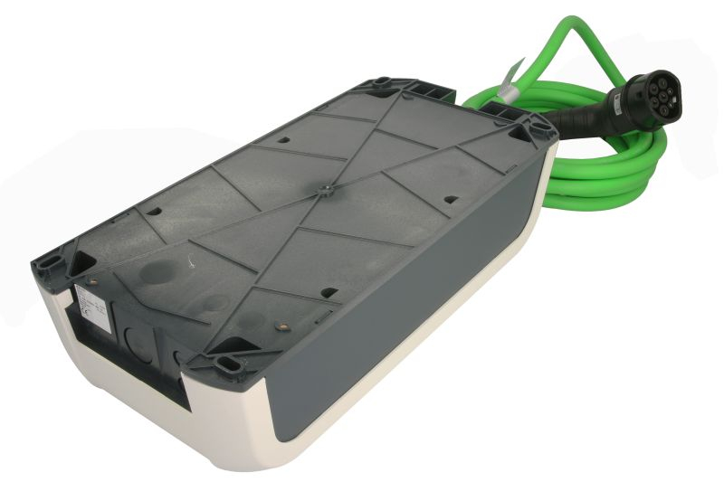Incarcator perete P30 a-serie Green Edition 122 120, numar faze: 3, 22kW, colour: gri, cablu tip 2 (nicio posibilitate de testare UDT) a-serie EN Type2 3p 6m cablu 22kW-RFID - GREEN [2]