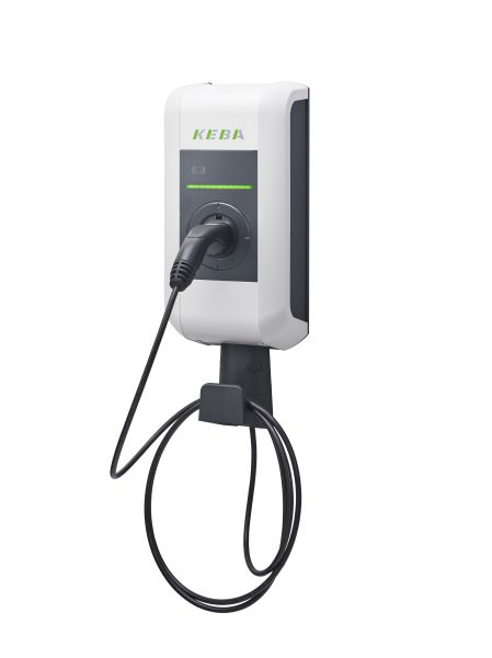 Incarcator perete P30 a-serie Green Edition 126389, numar faze: 1, 11kW, colour: gri, cablu tip 2 [2]