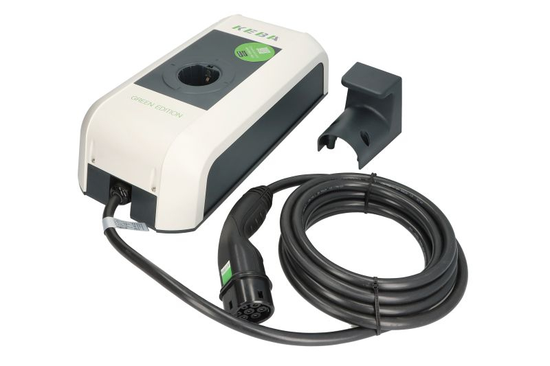 Incarcator perete P30 c-serie GREEN EDITION 126718, numar faze: 3, 22kW, colour: gri/alb, cablu tip 2 [3]