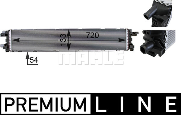 Intercooler AUDI A4, A4 ALLROAD, A5, A6, A6 ALLROAD, A7, A8, Q5; SEAT LEON SC; VW GOLF VII 1.2-4.0 dupa 2007 [2]
