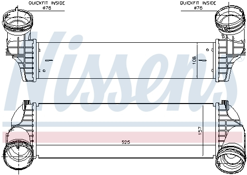 Intercooler BMW X5 (E70), X5 (F15, F85), X6 (E71, E72), X6 (F16, F86) 2.0D-3.0D intre 2007-2019 [1]