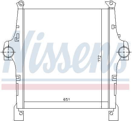 Intercooler (cabina joasa) potrivit IVECO EUROTRAKKER, STRALIS I, STRALIS II, TRAKKER I, TRAKKER II F2BE0641-F3HFE611D 01.00- [3]