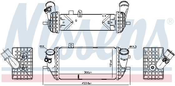 Intercooler HYUNDAI ACCENT IV, I20, I20 ACTIVE, I30; KIA CEE'D, PRO CEE'D, RIO III, RIO IV, STONIC 1.1D/1.4D/1.6D dupa 2011 [1]