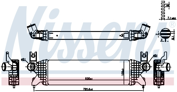 Intercooler potrivit SUZUKI SX4 S-CROSS, VITARA 1.0/1.4 09.15- [1]