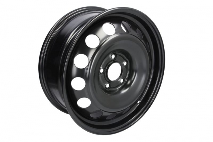 Janta Otel Potrivita Citroen Berlingo/Minivan; Opel Combo/Minivan; Peugeot Partner/Minivan, Rifter; Toyota Proace City Verso Dupa 2018- Alcar Negru 6.50X16, 5X108, Ch 65, Et: 47;  [1]