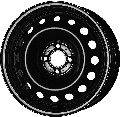 Janta Otel Potrivita Renault Captur I, Clio Iv Dupa 2012- Cmr 6.5X16, 4X100, Ch 60, Et: 40;  [2]