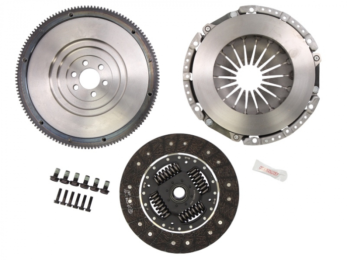 Kit ambreiaj cu volanta rigida (240mm) potrivit AUDI A3; FORD GALAXY I; SEAT ALHAMBRA; SKODA FABIA I; VW GOLF IV, SHARAN 1.9D 03.95-03.10 [2]