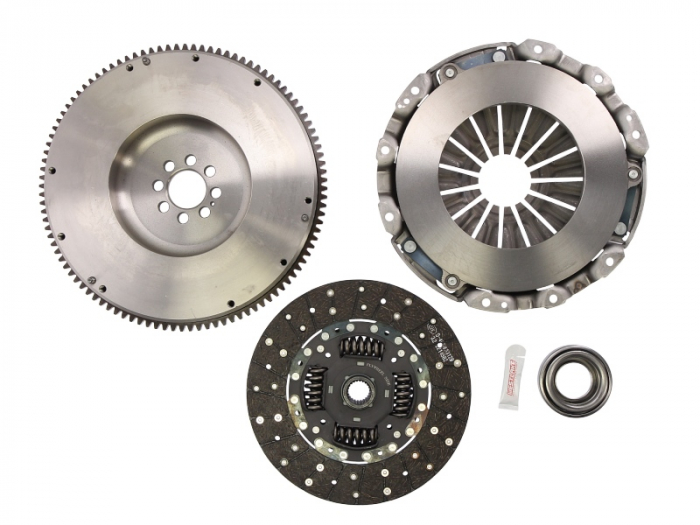 Kit ambreiaj cu volanta rigida si rulment de presiune (250mm) potrivit NISSAN NP300 NAVARA, PATHFINDER III 2.5D 01.05- [2]