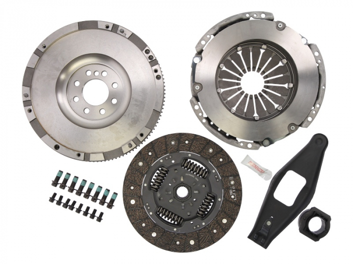 Kit ambreiaj cu volanta rigida si rulment de presiune (254mm) potrivit FORD TRANSIT 2.4D 04.06-08.14 [2]
