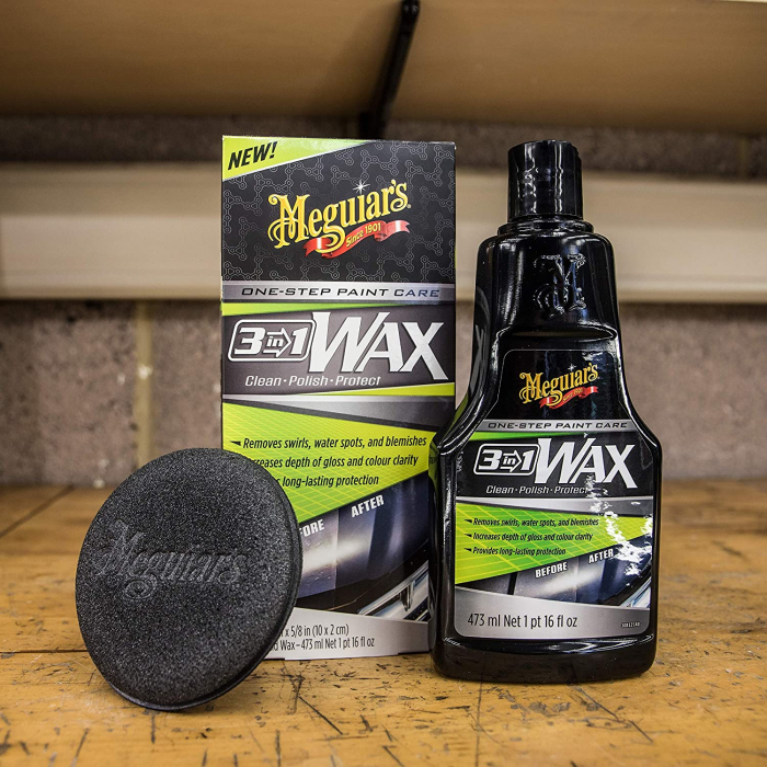 Kit ceara auto 3 in 1 MEGUIARS 473ml [2]