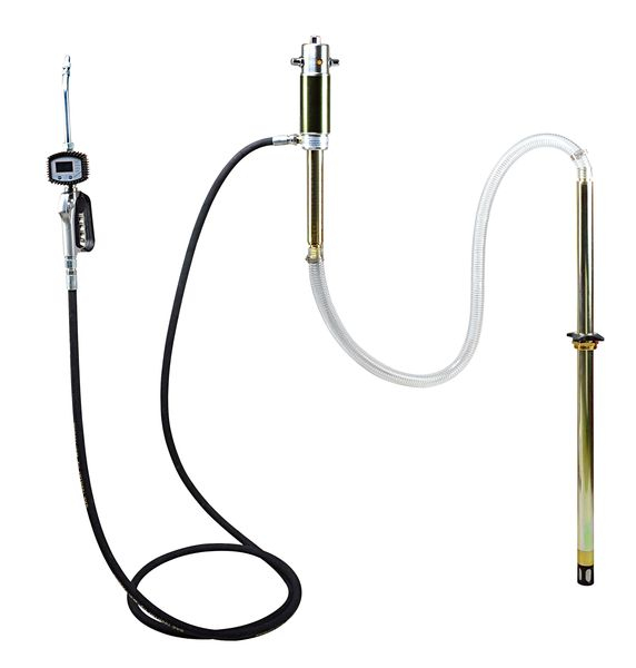 Kit montare aparat gresare pneumatic pompa de ulei cu un randament de 5:1, cu un pistol cu ​​debitmetru  [2]
