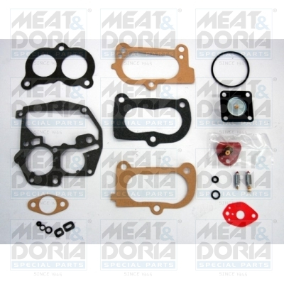 Kit reparatie carburator potrivit AUDI 100 C3, 80 B2; FORD SCORPIO I, SIERRA I; OPEL ASCONA C, KADETT D, MANTA B, OMEGA A, VECTRA A; SKODA FAVORIT; VW GOLF II, JETTA I 1.3-1.8 08.78-09.94 [2]