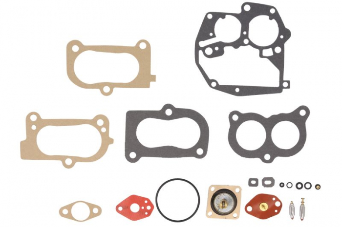 Kit reparatie carburator potrivit AUDI 100 C3, 80 B2; FORD SCORPIO I, SIERRA I; OPEL ASCONA C, KADETT D, MANTA B, OMEGA A, VECTRA A; SKODA FAVORIT; VW GOLF II, JETTA I 1.3-1.8 08.78-09.94 [1]