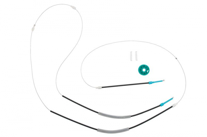 Kit reparatie macara geam fata dreapta cablu AUDI A4 intre 1994-2001 [2]