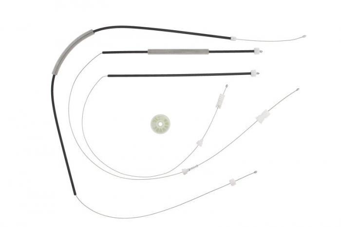 Kit reparatie macara geam fata stanga cablu, electric RENAULT MEGANE II intre 2003-2009 [1]