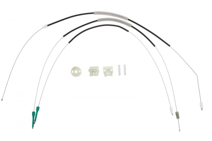 Kit reparatie macara geam fata stanga/dreapta set, electric PEUGEOT 607 intre 2000-2011 [2]