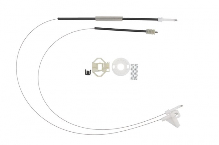 Kit reparatie macara geam spate dreapta set, electric SKODA OCTAVIA I intre 1996-2010 [2]
