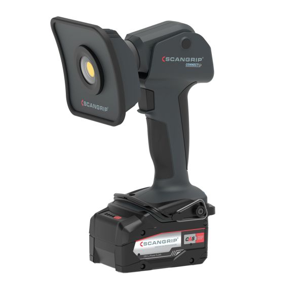 Lampă de atelier portabilă fără fir MULTILIGHT FLOOD CONNECT, sursă de lumină tip COB LED, fascicul de lumină 1500lm, 0buc, IK07/ IP30 [2]