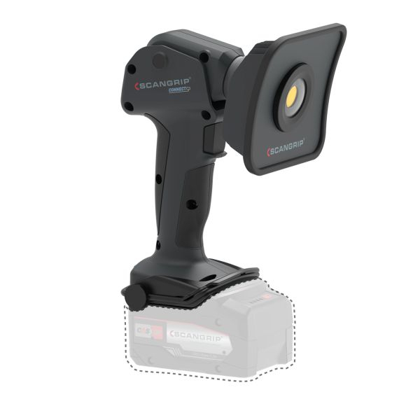 Lampă de atelier portabilă fără fir MULTILIGHT FLOOD CONNECT, sursă de lumină tip COB LED, fascicul de lumină 1500lm, 0buc, IK07/ IP30 [1]
