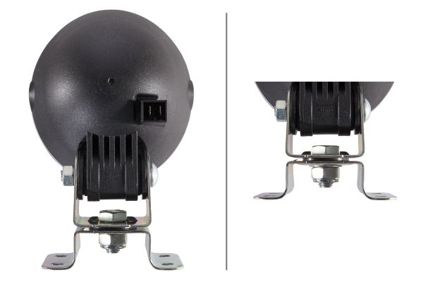 Lampa de lucru (H3/Halogen, 12/24V, 35/70W, lungime: 2000mm, inaltime: 170mm, latime: 110mm, adancime: 103mm, cu conector AMP 2pin; cu sirma 2,0m; fara becuri; oval) [2]