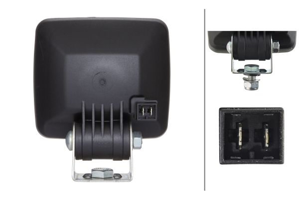Lampa de lucru (H3/Halogen, 12/24V, 55/70W, numar elemente LED: 1, lungime: 2000mm, inaltime: 127mm, latime: 112mm, adancime: 97mm) [2]
