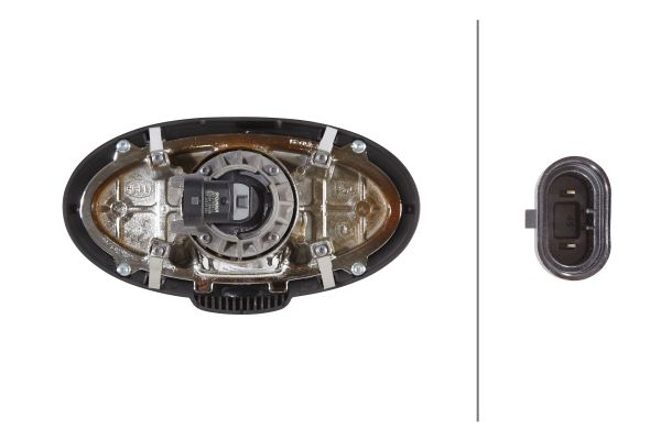 Lampa de lucru (Halogen/HB3, 12V, 13W, lungime: 190mm, inaltime: 107mm, latime: 190mm, adancime: 116mm, fara becuri) potrivit JOHN DEERE 5000, 6000, 7000, 8000, 9000 10.06- [2]