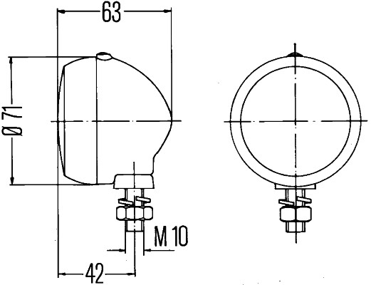 Lampa lumini de zi stanga dreapta (R5W) [2]