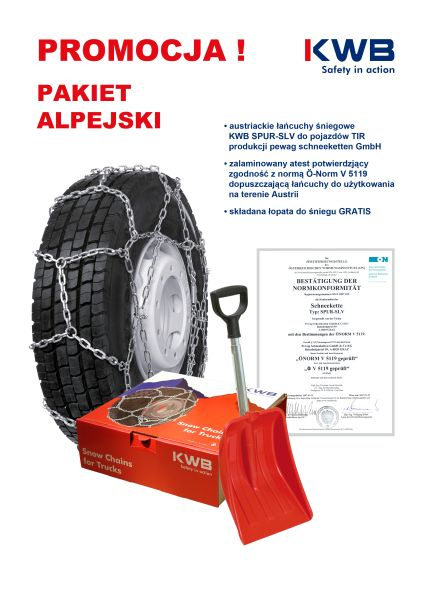 Lanturi zapada PEWAG, camioane, certificat O-NORM, Cert austriac. V-5119; rombic, marime: 14.50R20; 365/80R20; 375/75R20; 385/65R22.5 [2]
