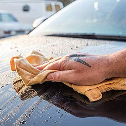 Laveta piele naturala pentru stergere suprafete ude Chamios Meguiar's [4]