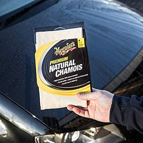Laveta piele naturala pentru stergere suprafete ude Chamios Meguiar's [2]