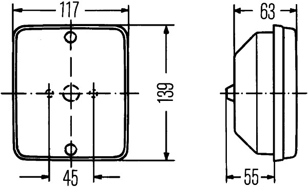 Lampa lumini de zi stanga dreapta (R5W) SETRA 300 1991-2002 [2]